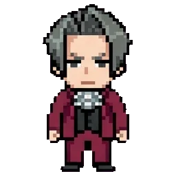 Miles Edgeworth sprite