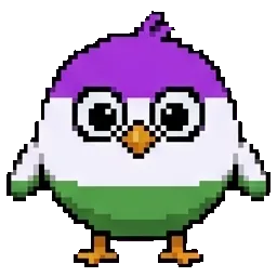GenderQueerBird sprite