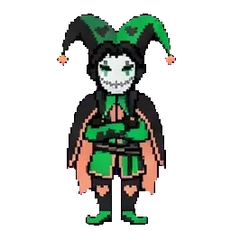 Harlequin sprite