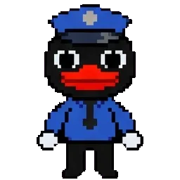 Officer Duckman sprite