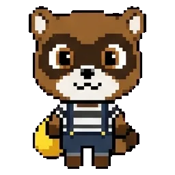 Raccoon sprite
