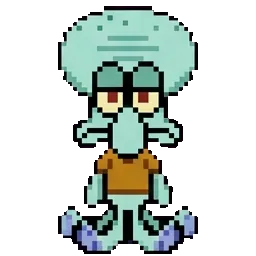 Squidward sprite