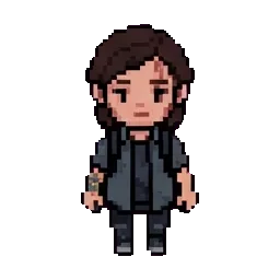 Ellie Williams sprite