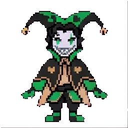 Harlequin sprite