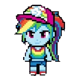 Rainbow dash sprite