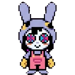 Pomni In Jax sprite