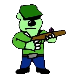 Solar military sprite