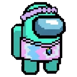 Cyan sprite