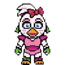 Glamrock chica sprite