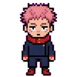 Yuji itadori sprite