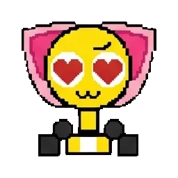 Emoji Cat Yellow Baby sprite