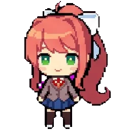 Monika sprite