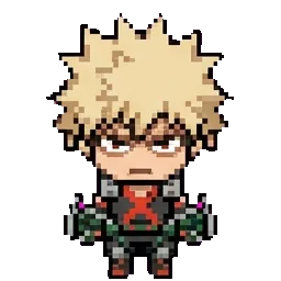 Katsuki Bakugo sprite