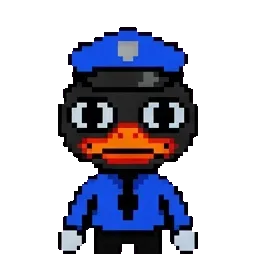 Officer Duckman sprite