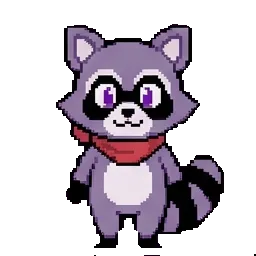 Rambley the Raccoon sprite
