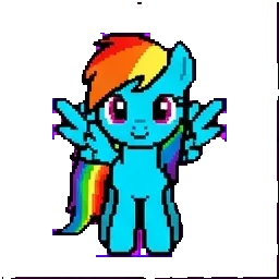 Rainbow Dash sprite
