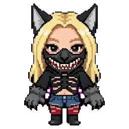 yoonchae Katseye Werewolf Girl And Alpha sprite