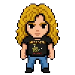 Dave Mustaine sprite