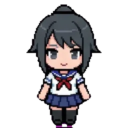 Ayano Aishi sprite
