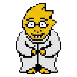 Alphys sprite
