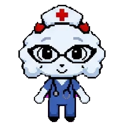 Fluffy nurse sprite