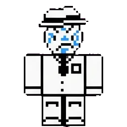Mr Fedora sprite