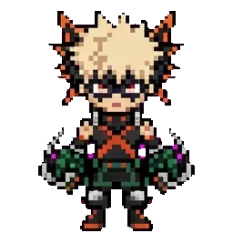 Katsuki bakugou sprite