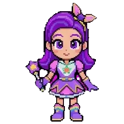 Purple star sprite