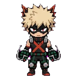 Katsuki Bakugo sprite
