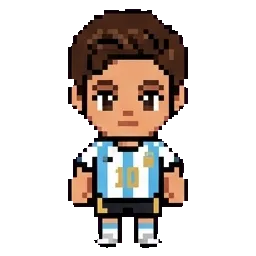 Messi Ronaldo sprite