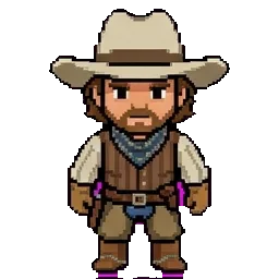 Cowboy sprite