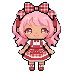 Hello kitty girl sprite