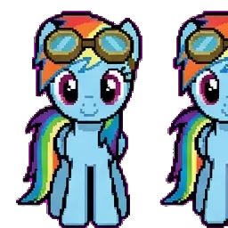 rainbow dash sprite