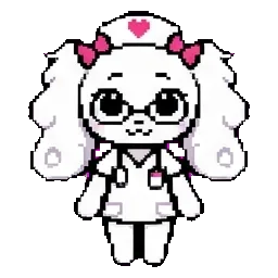 Fluffy Nurse animal hospital sprite