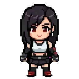 tifa lockhart sprite