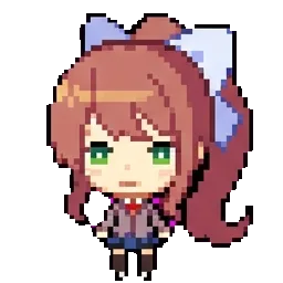 Monika sprite