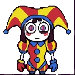 Evil Pomni sprite