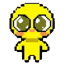 Yellow chibi sprite