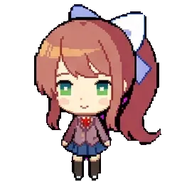 Monika sprite