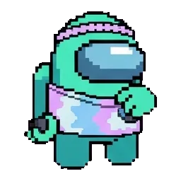 Cyan sprite