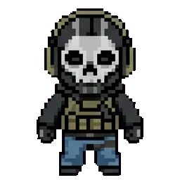 Simon Riley (Ghost) sprite