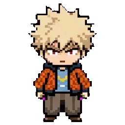 Katsuki Bakugo sprite
