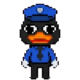 Officer Duckman sprite