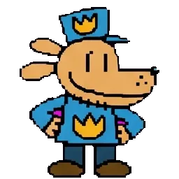 Dog Man sprite