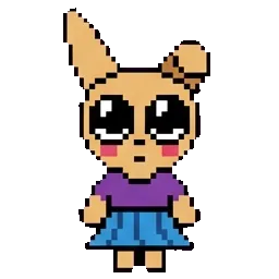 Wisteria Bunnie sprite