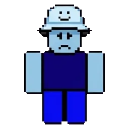 Blue Noob sprite