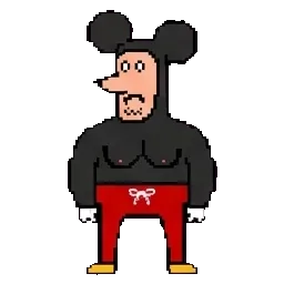 Mickey Mouse sprite