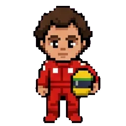 Ayrton Senna sprite