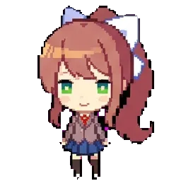 Monika sprite
