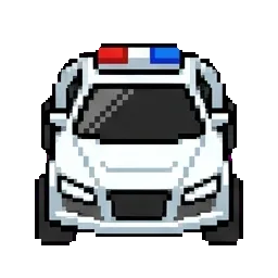 Toy Police Car sprite